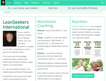 Tablet Screenshot of leanseekers.com